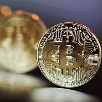 Bitcoin coin photograph