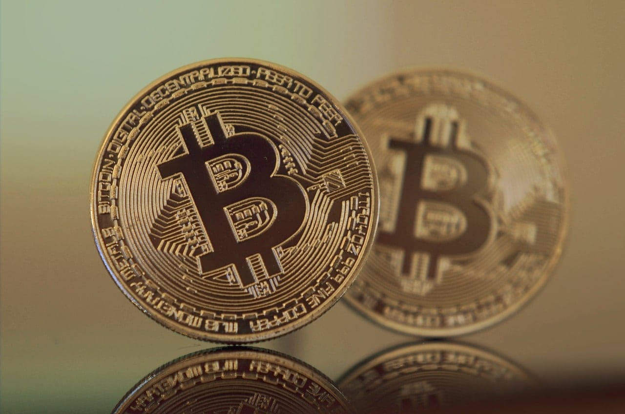 Bitcoin 錢幣近照