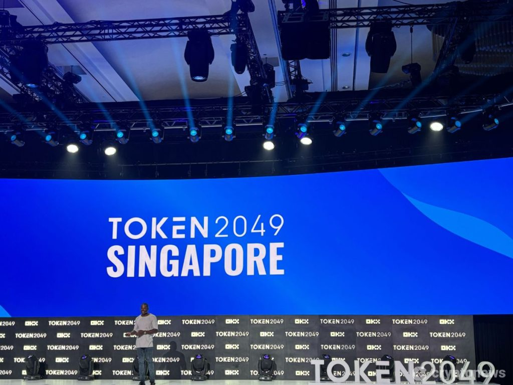 TOKEN2049 新加坡會議的舊新聞配圖
