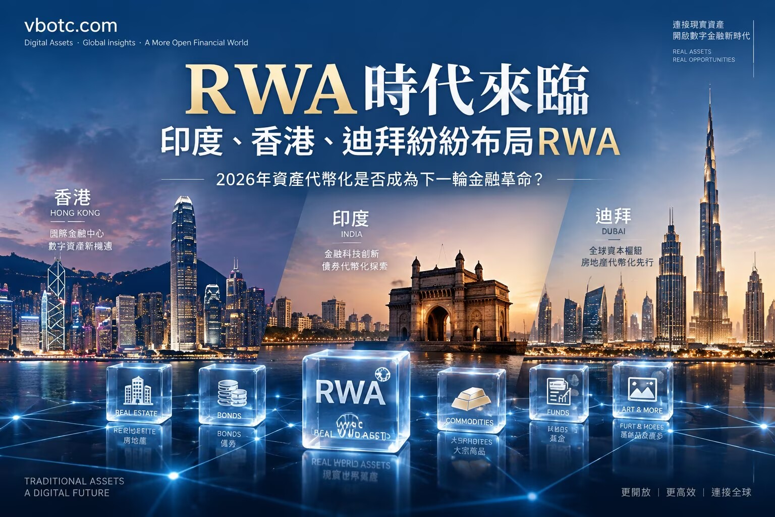 India, Hong Kong and Dubai Embrace RWA as Tokenisation Reshapes Global Finance