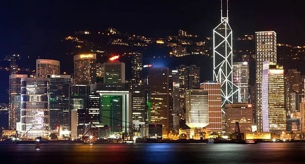 香港夜景的舊新聞配圖
