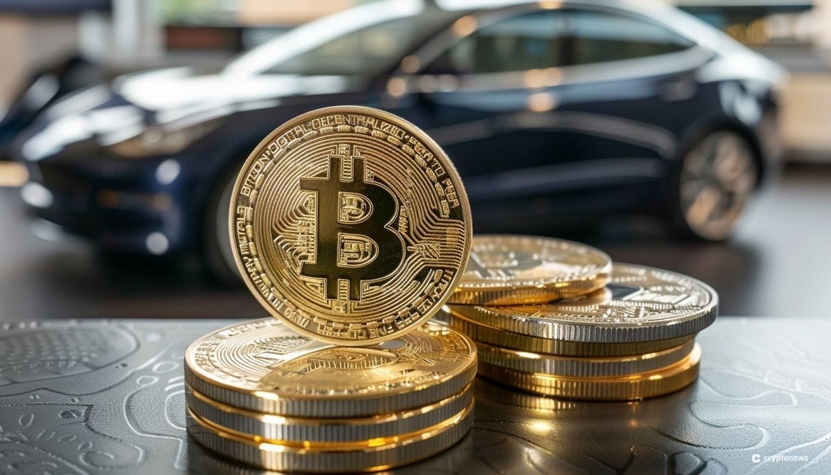 Bitcoin 錢幣與資產市場的概念配圖